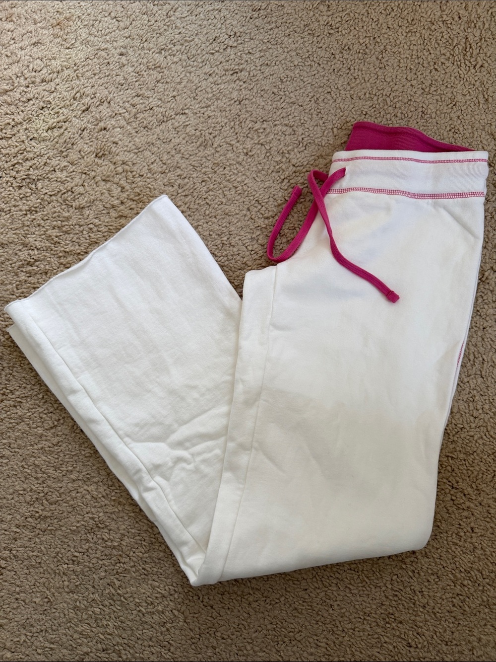 Brandy melville white Hilary yoga pants - Picture 3 of 4